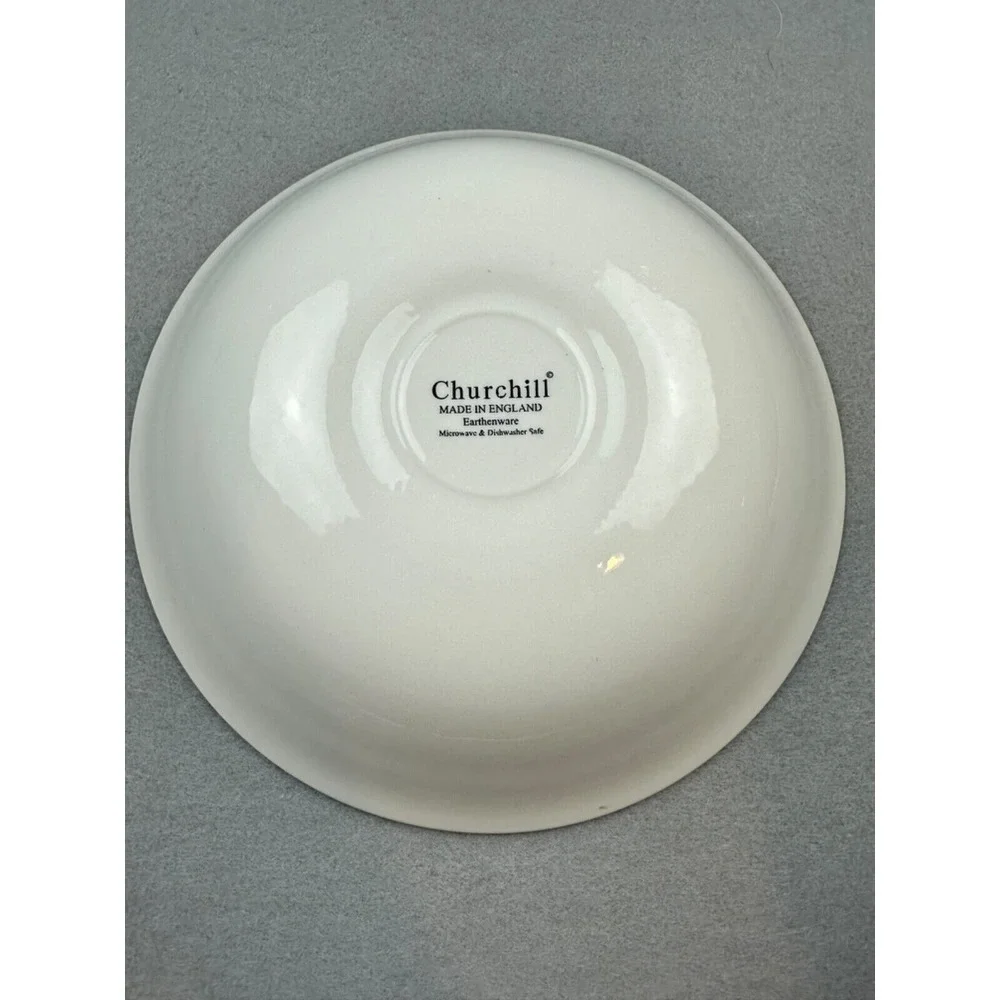 NEW Churchill Earthenware‎ Christmas Tree Serving Bowl 9.5